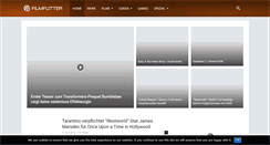 Desktop Screenshot of filmfutter.com